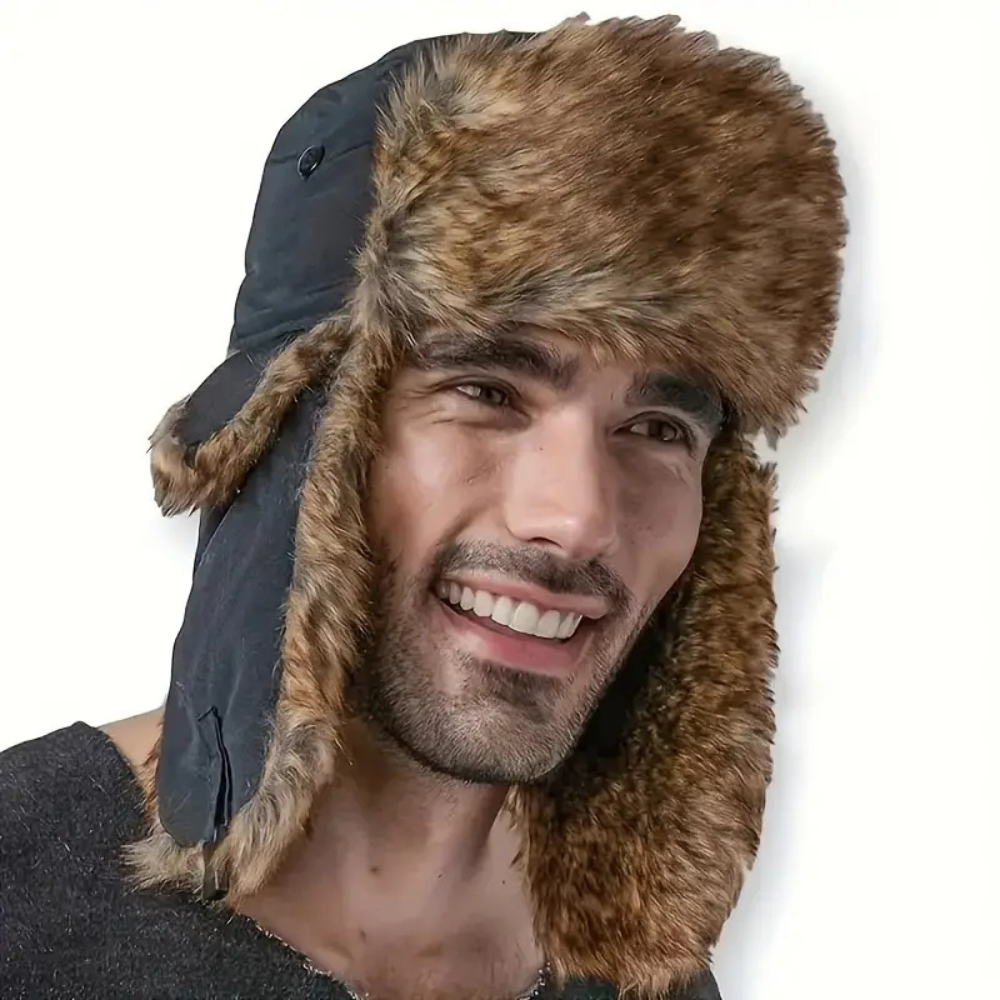 Cozy Faux Fur Winter Earflap Aviator Ski Hat