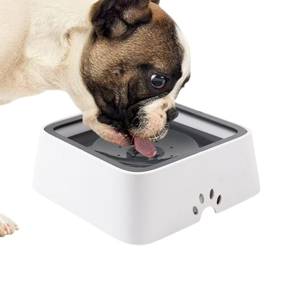 Large Capacity Anti-Overflow Dog Drinking Water Bowl