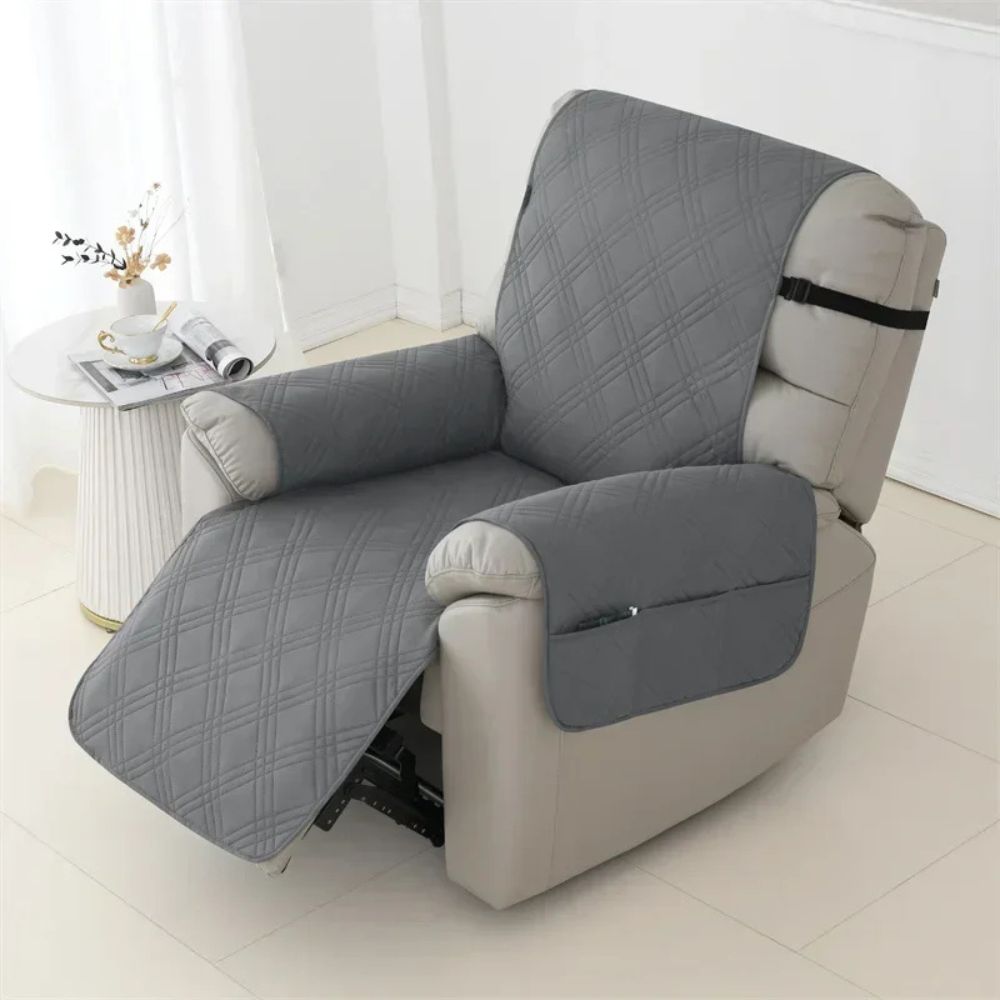 Waterproof Quilted Recliner Arm Chair Slip Cover