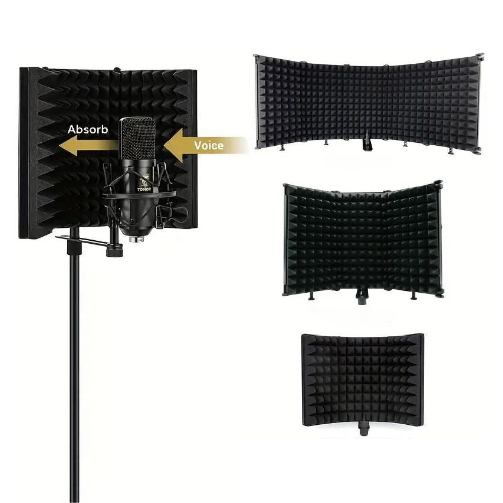 Voice Recording Sound Isolation Booth Noise Shield