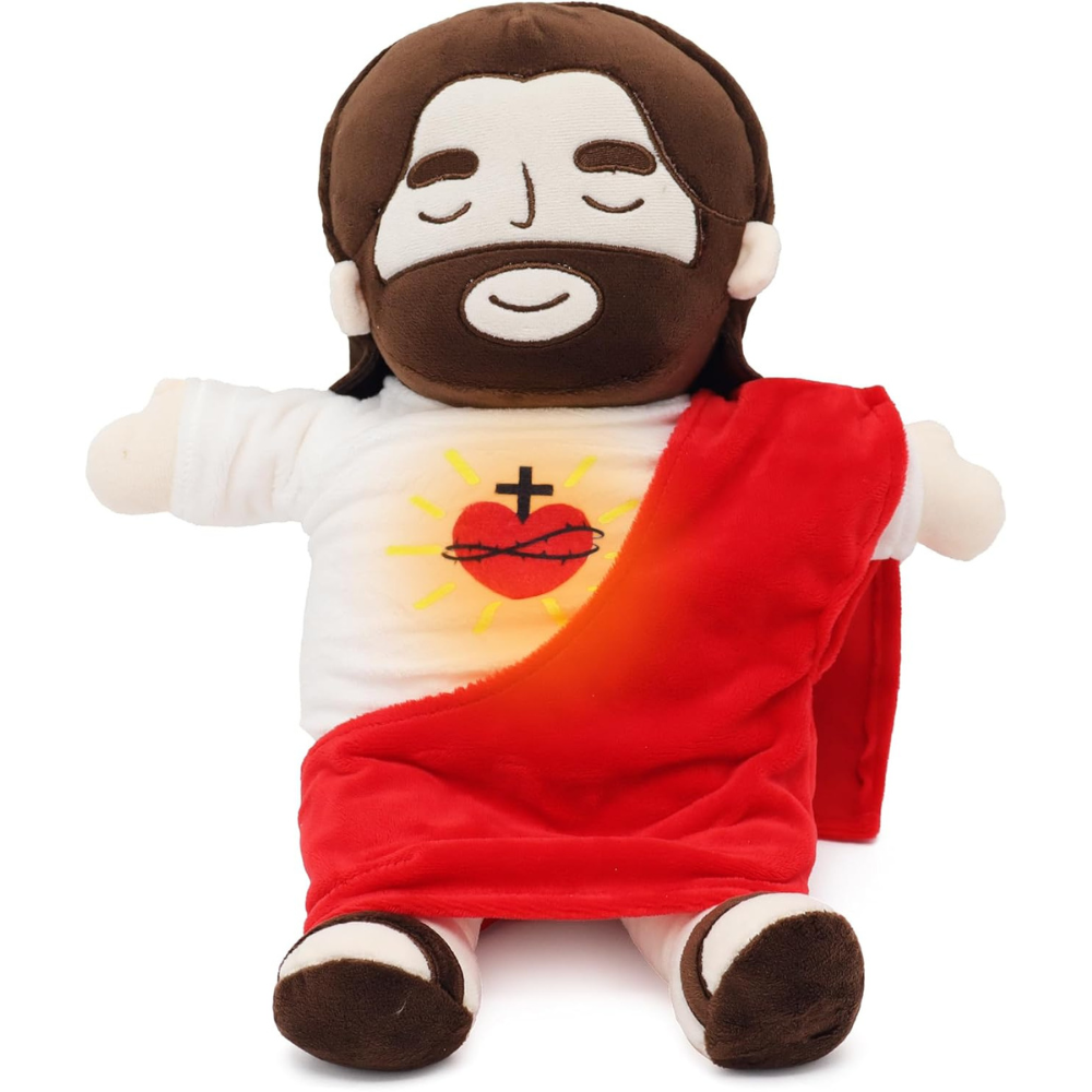 Breathing Jesus Soothing Plushie for Sleep Aid