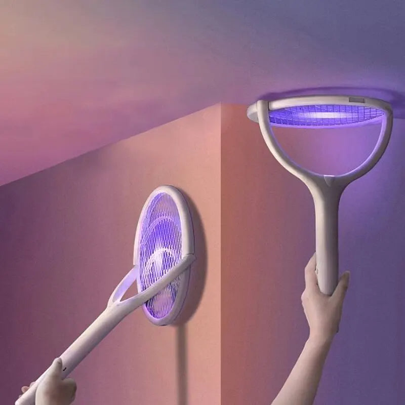 5 in 1 Fast Charging Bug Zapper Racket