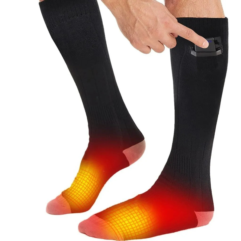 2 Pairs Of Unisex Heated Socks