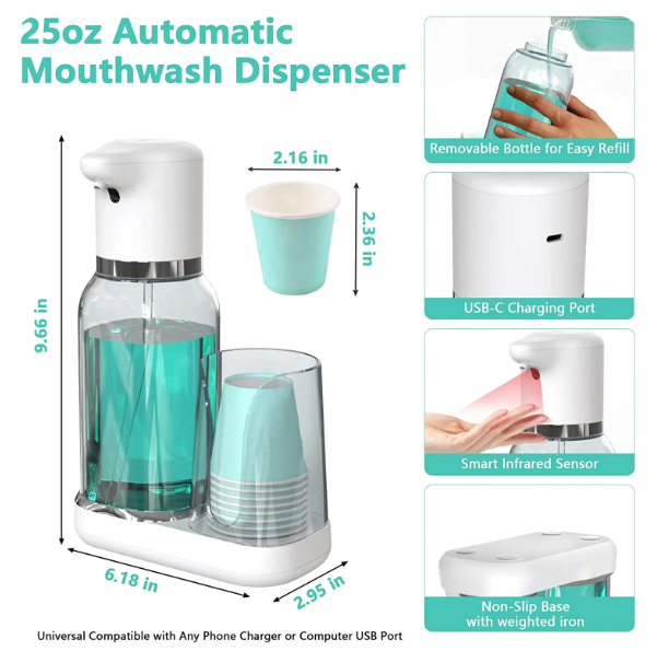 Automatic Mouthwash Dispenser