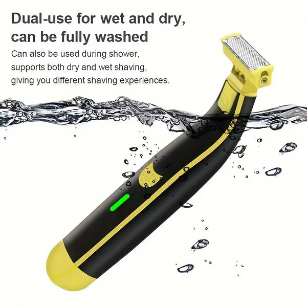 Men's Rechargeable Wet And Dry Electric Shaver And Trimmer