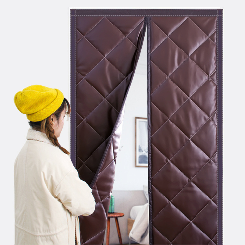 Magnetic Thermal Winter Block Door Insulation Curtain