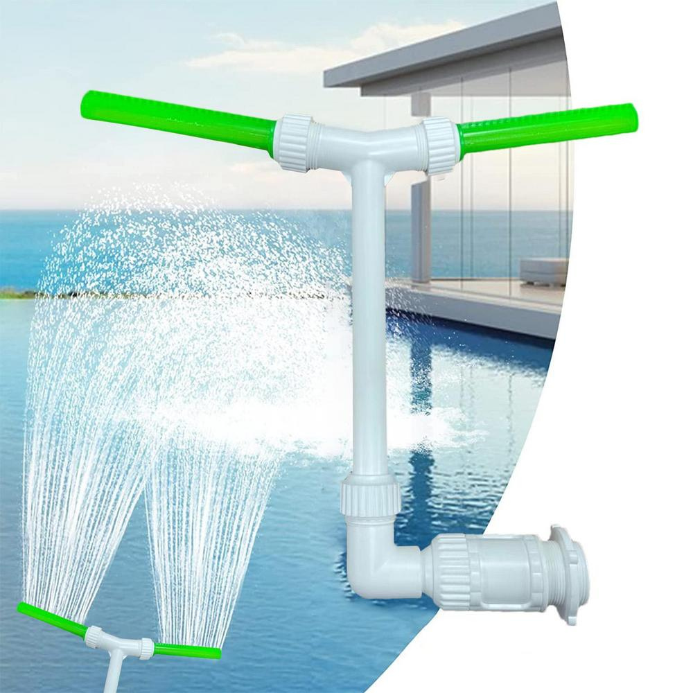 Swimming Pool Fountain Spray with Luminous Light