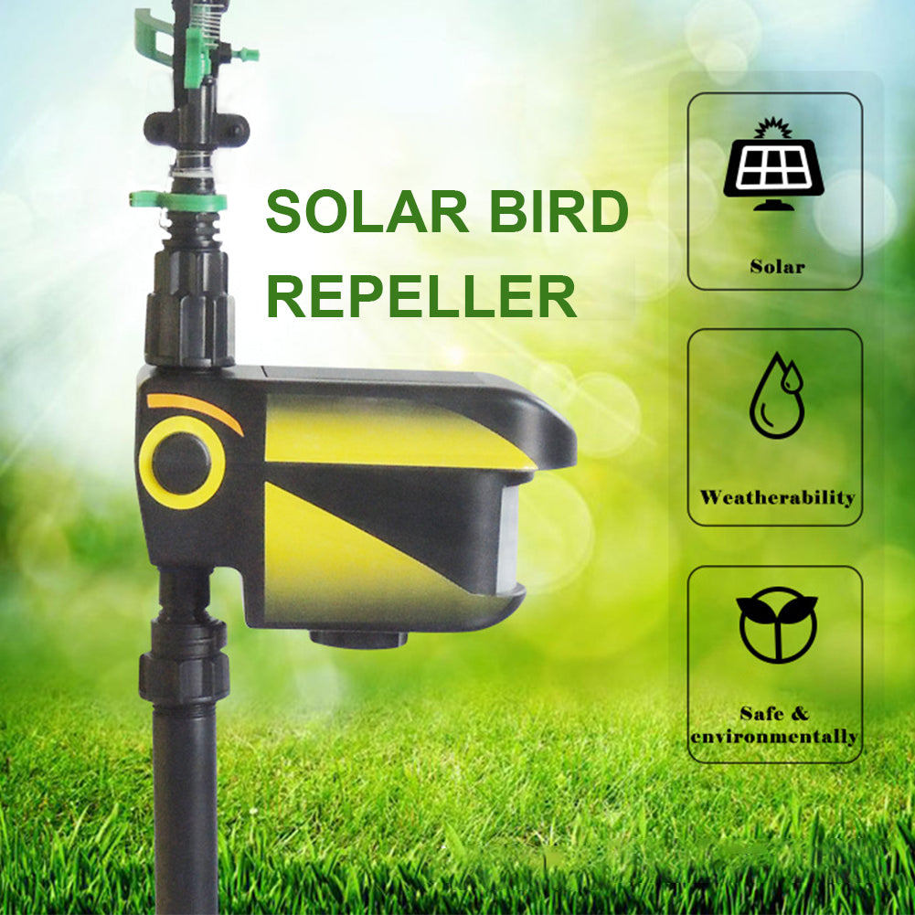 Motion Activated Sprinkler for Deer Solar Powered - Get Rid Of Deer