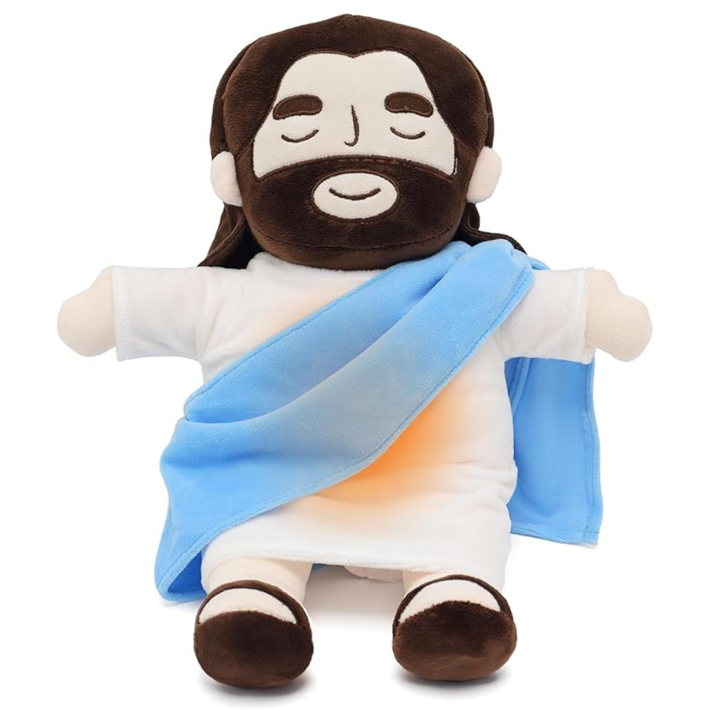 Breathing Jesus Soothing Plushie for Sleep Aid