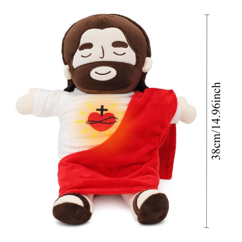 Breathing Jesus Soothing Plushie for Sleep Aid