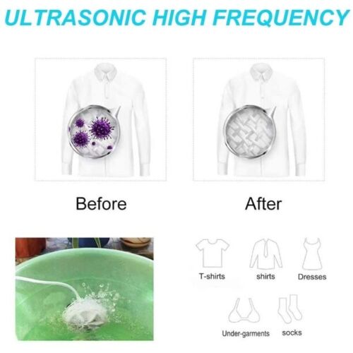 The Mini Ultrasonic Washing Machine