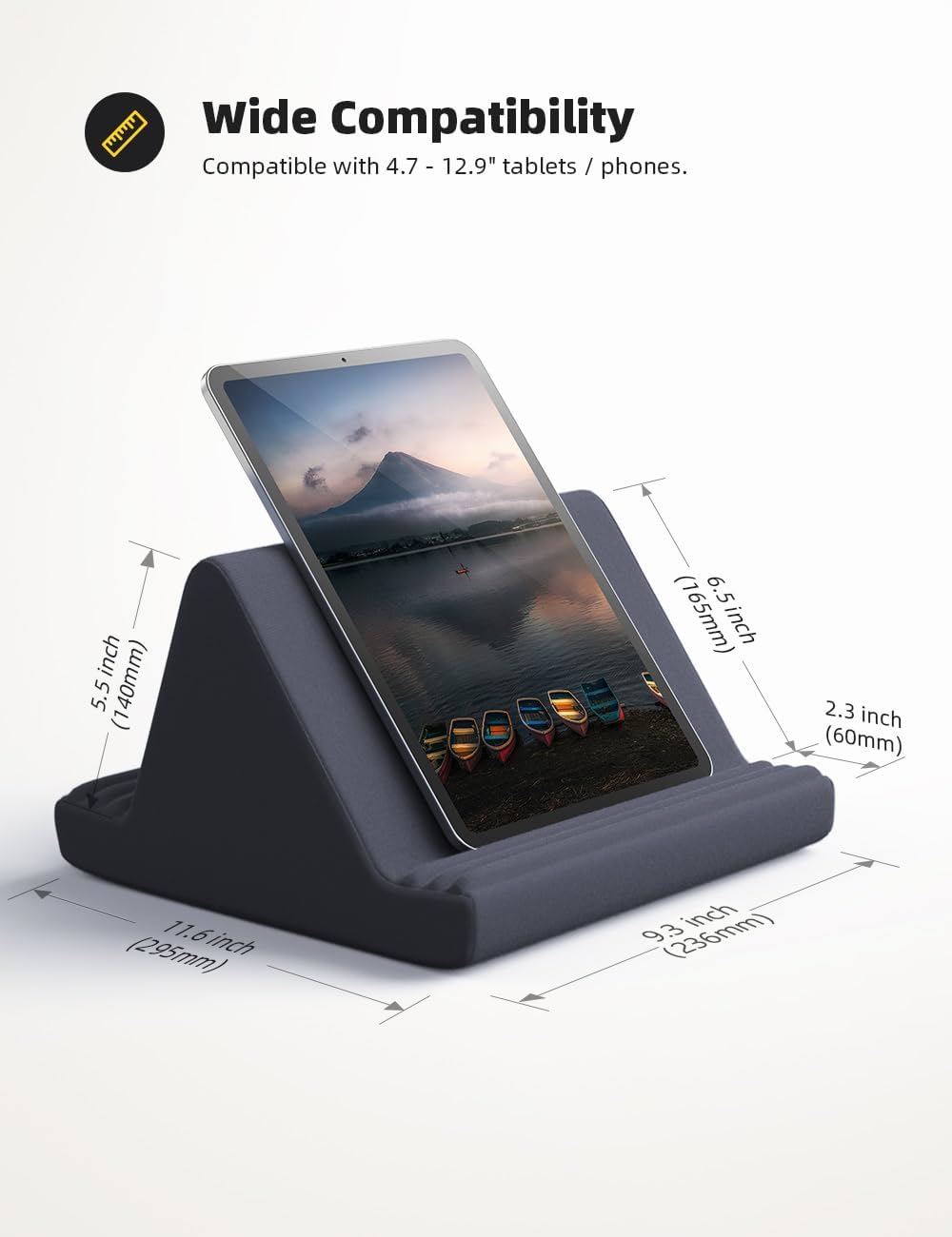 Tablet Pillow Stand Works With All Tablets