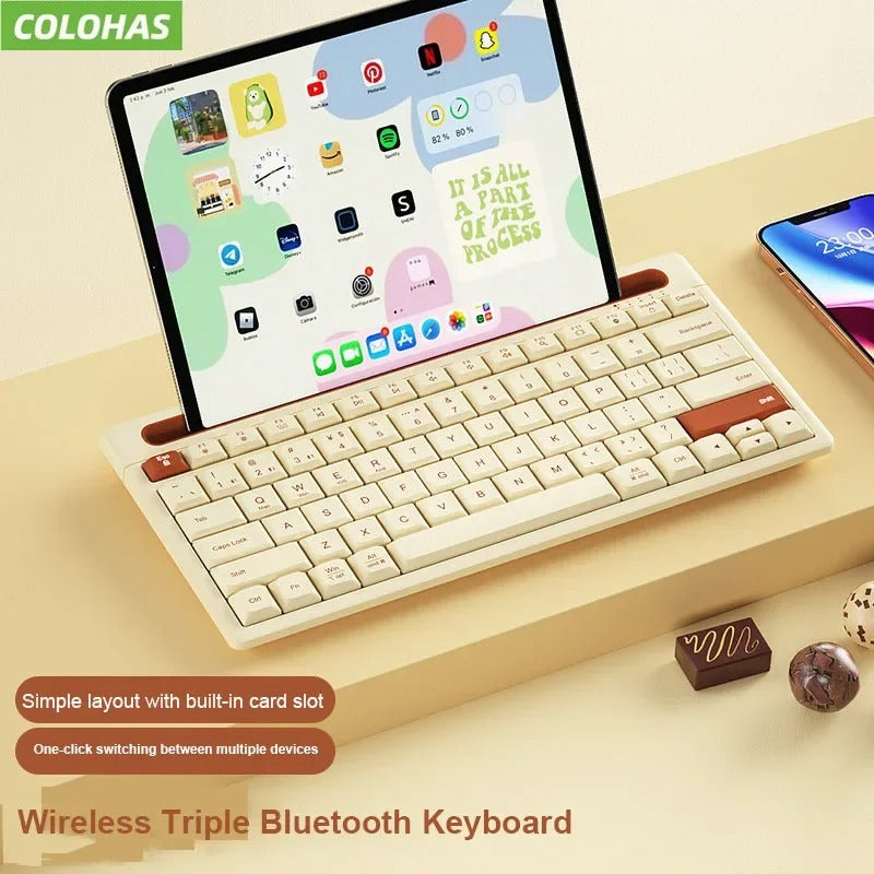 Wireless Bluetooth Tablet Keyboard