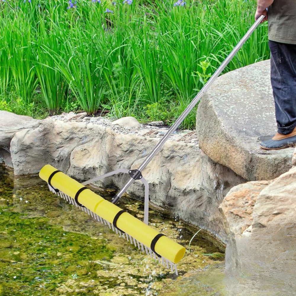 Floating Lake Weed Removal Rake Set