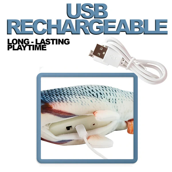 USB Floppy Fish Toy