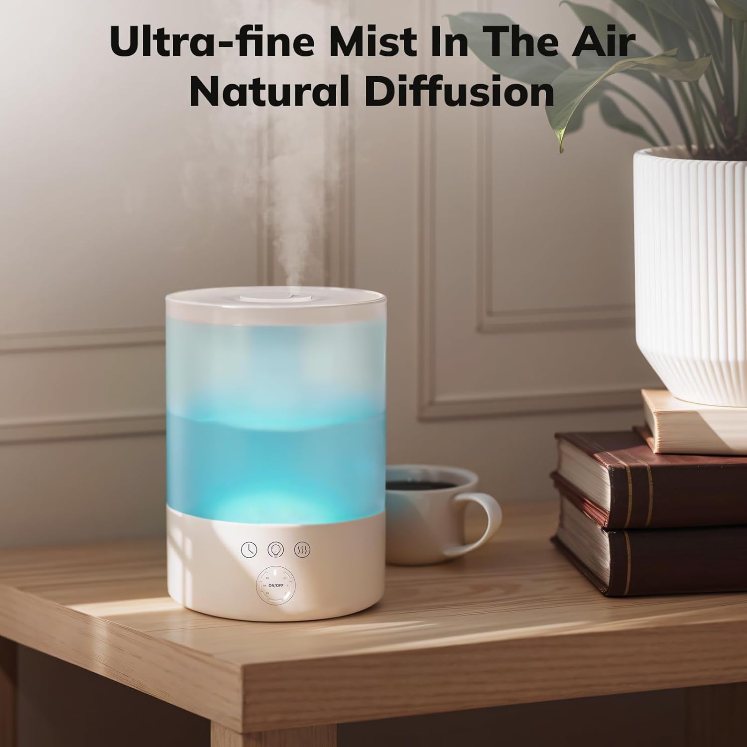 Pure Enrichment Ultrasonic Cool Mist Humidifier For Large Room