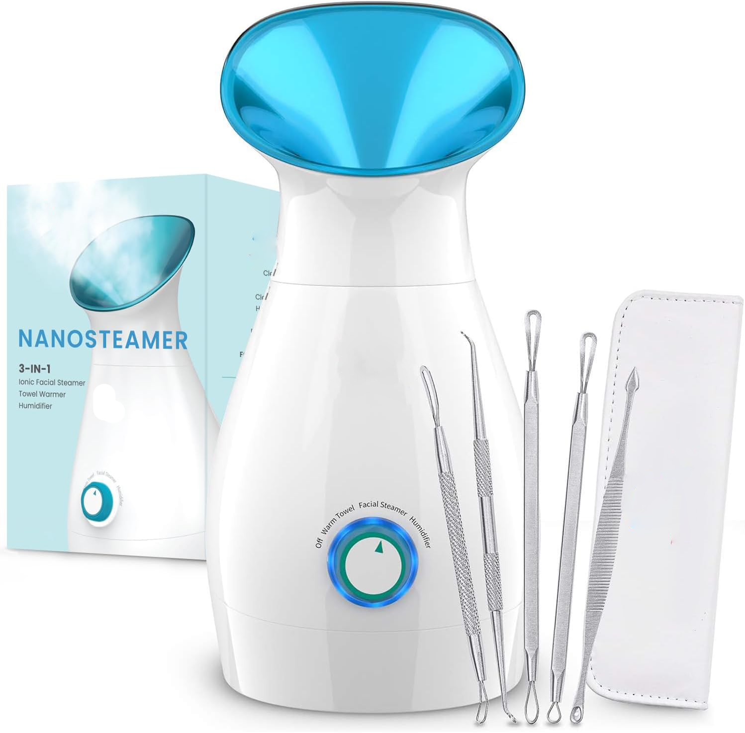 Nano Ionic Facial Steamer Machine