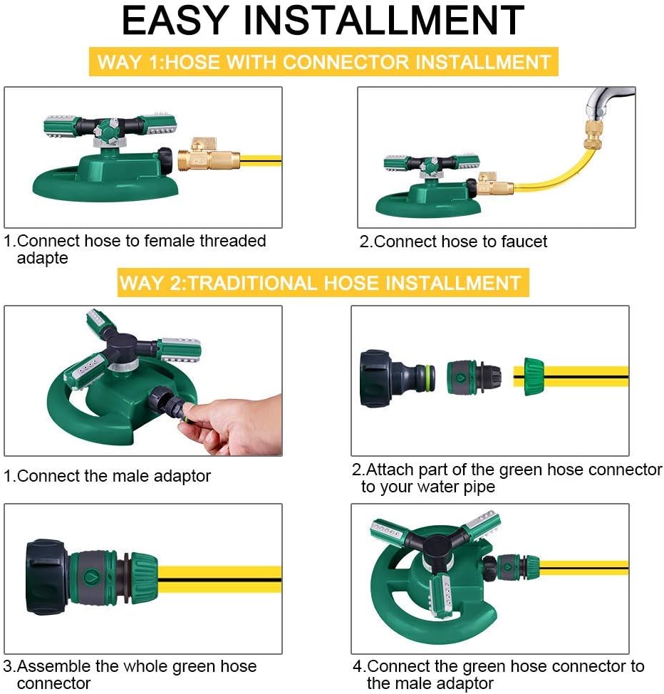 Garden Lawn Water Sprinkler