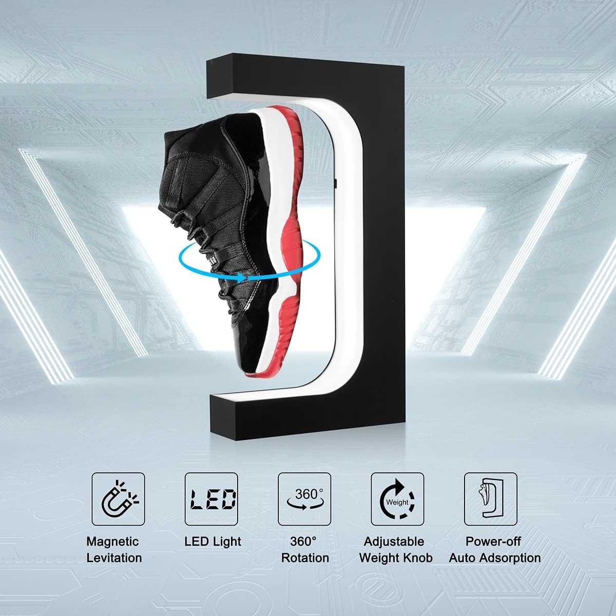 Magnetic Floating Levitating Shoe Display