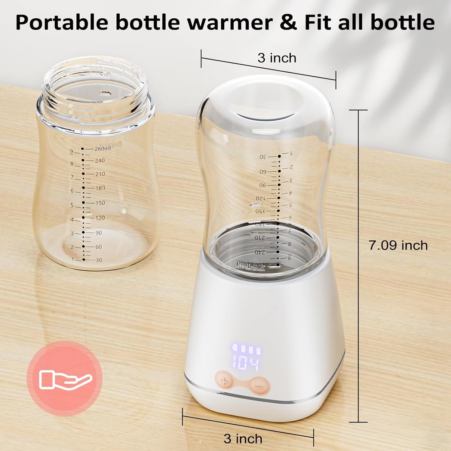 Baby Portable Bottle Warmer