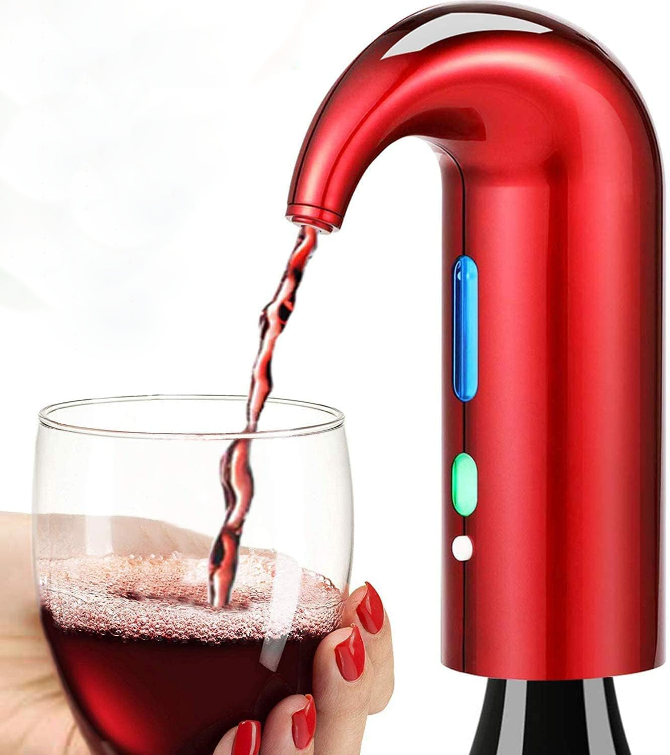 Electric Wine Aerator Pourer Dispenser