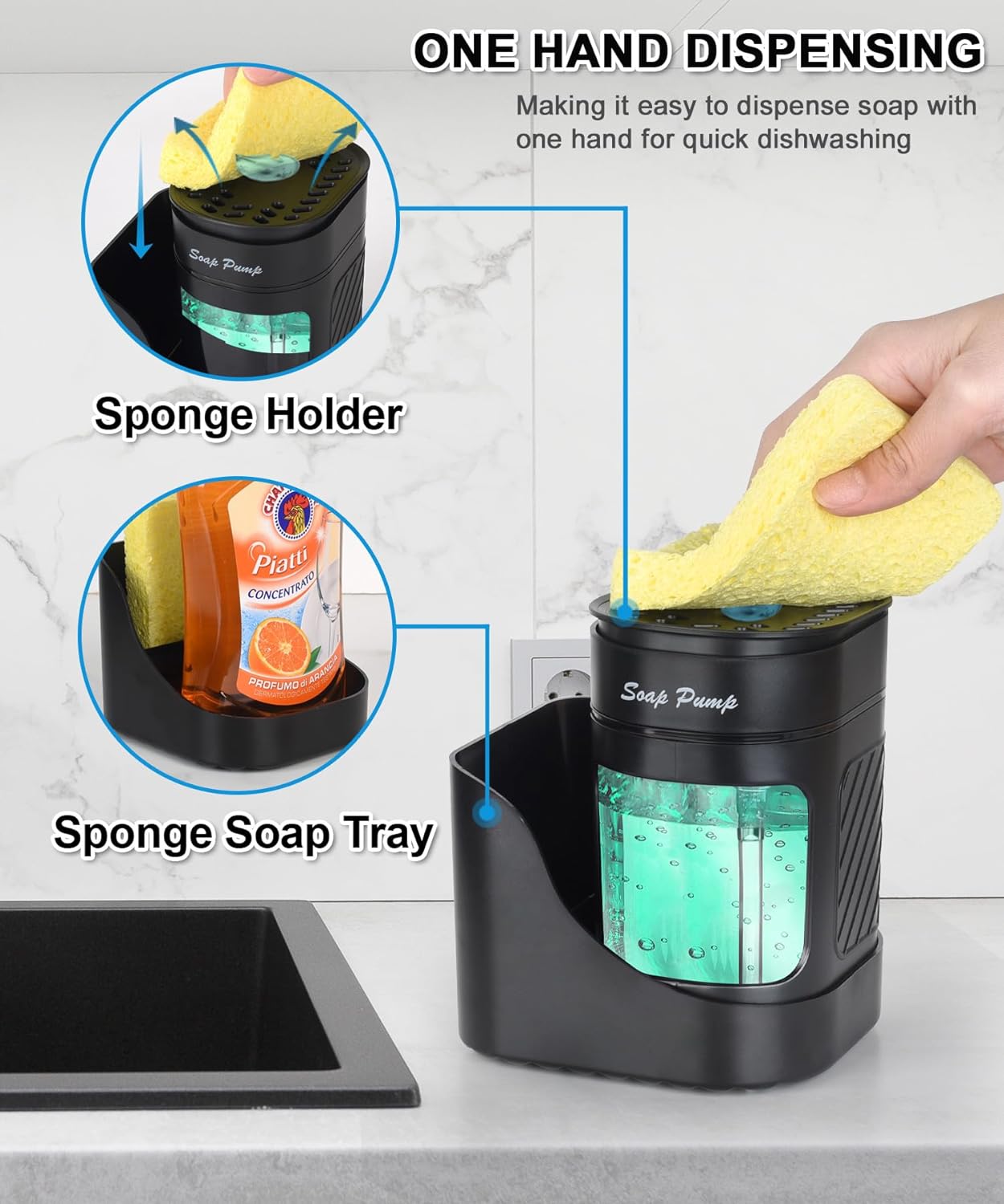 Kitchen Dish Soap Dispenser