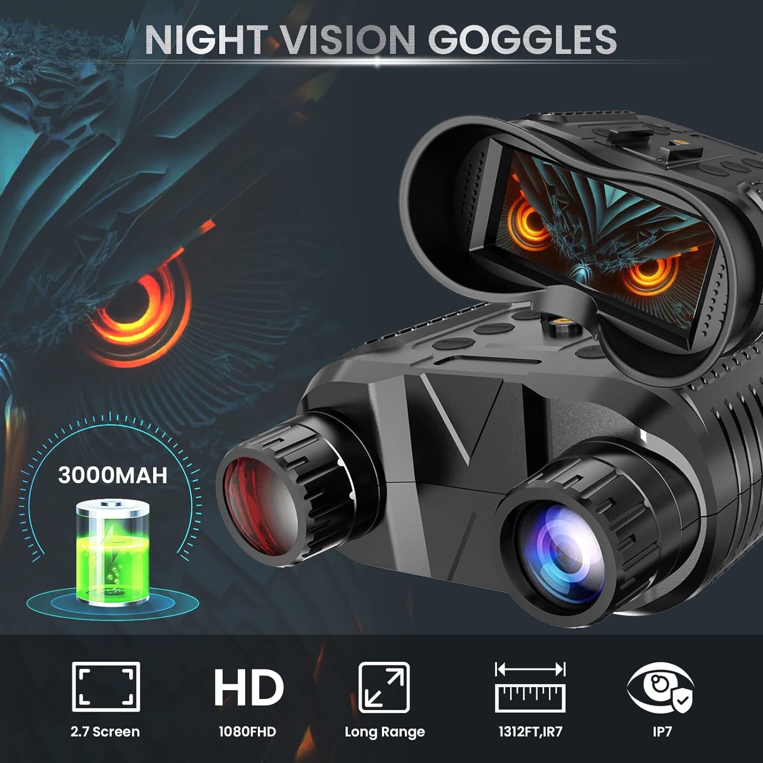 3D Night Vision Goggles Binoculars