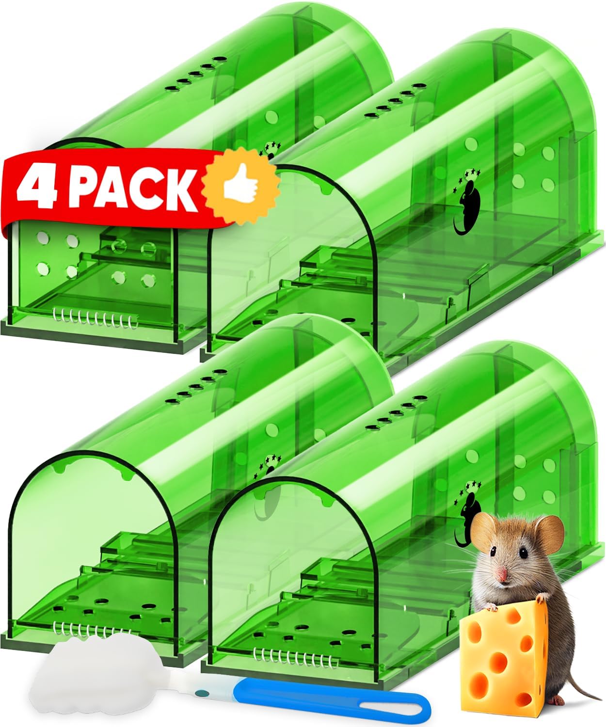 4-Pack Mouse Trap