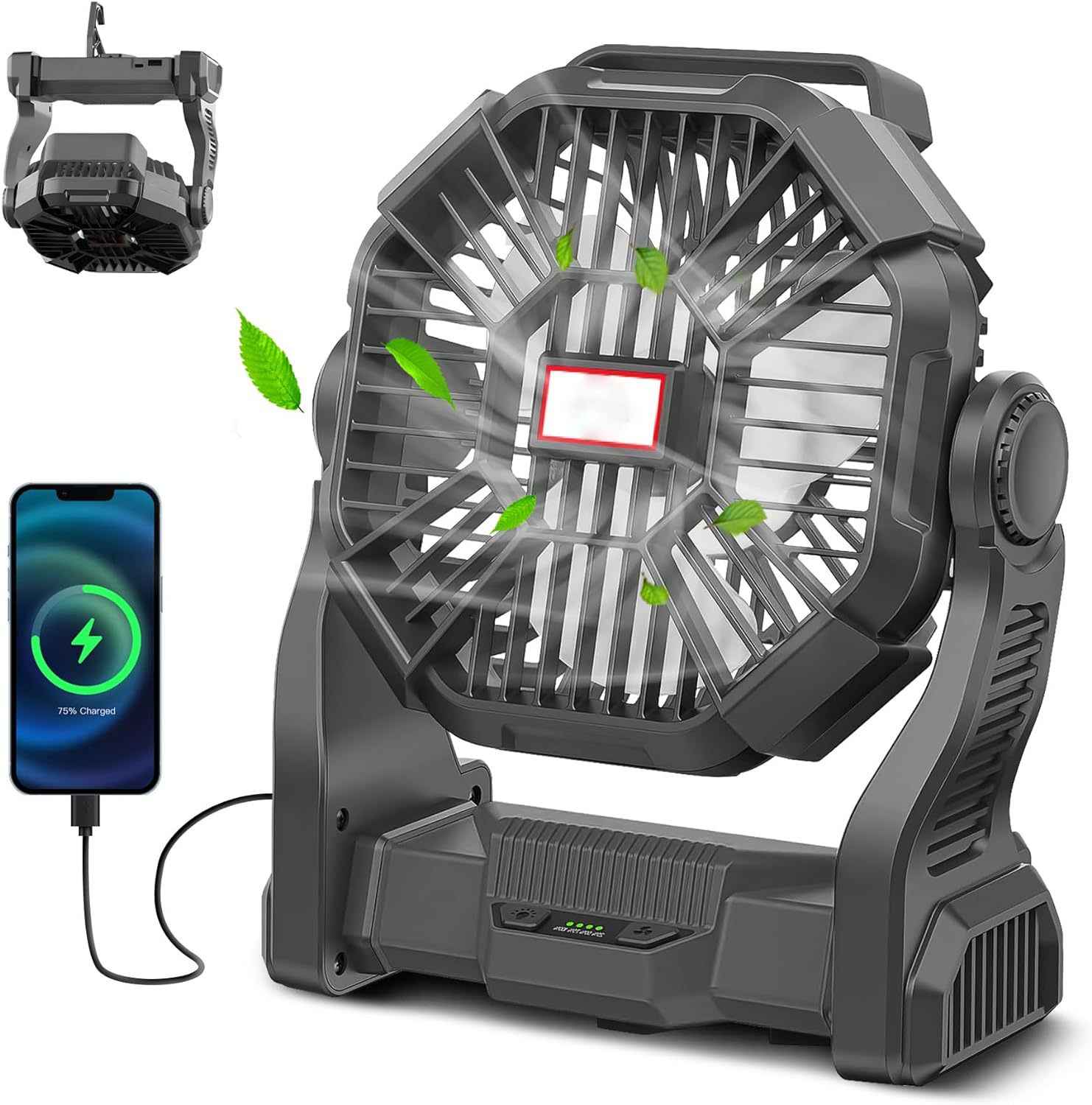 Portable Rechargeable Camping Fan