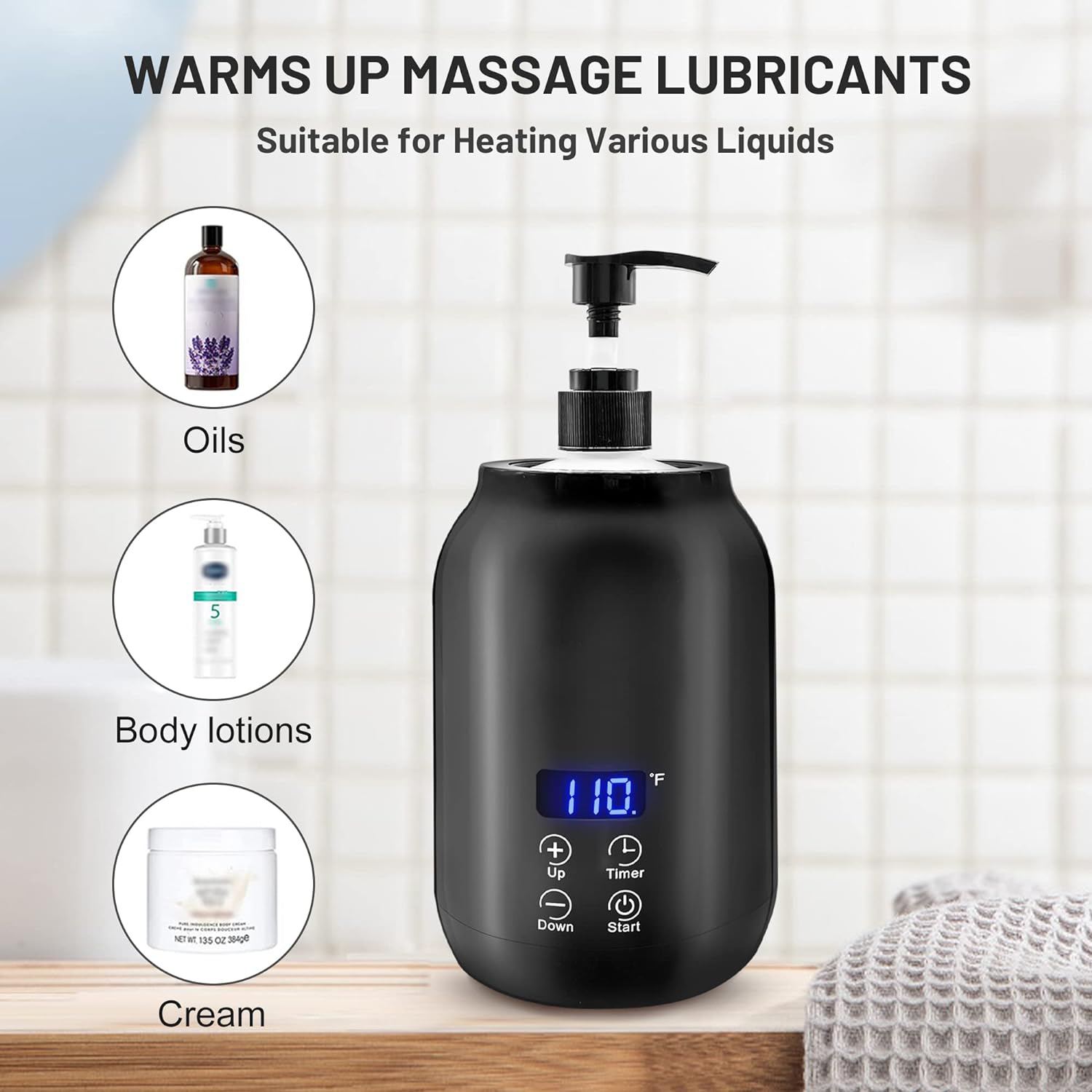 Massage Oil Warmer