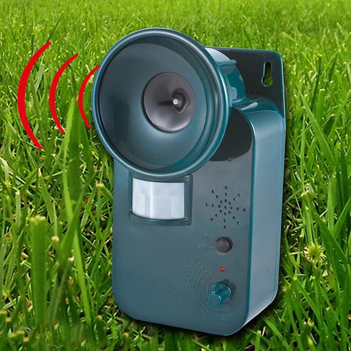 5000sqft 9v Dc Ultra Sonic Cordless Pest Animal Repeller Outdoor Safely Repel Various Animal