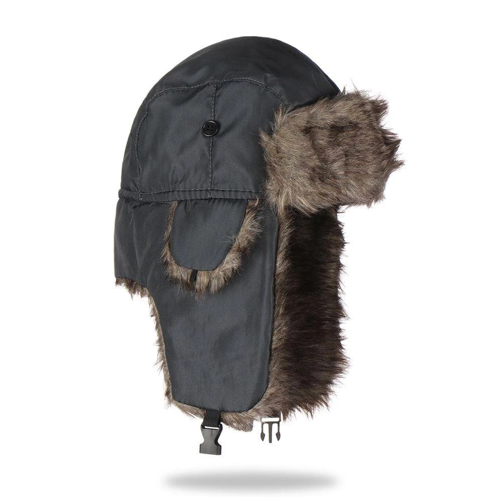 Cozy Faux Fur Winter Earflap Aviator Ski Hat