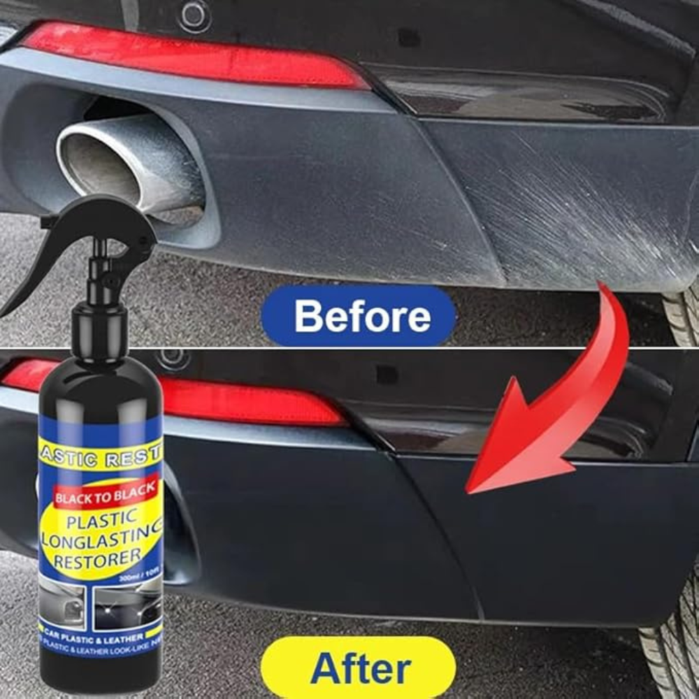 Car Plastic Restorer Back to Black Gloss Coating Repair Solution