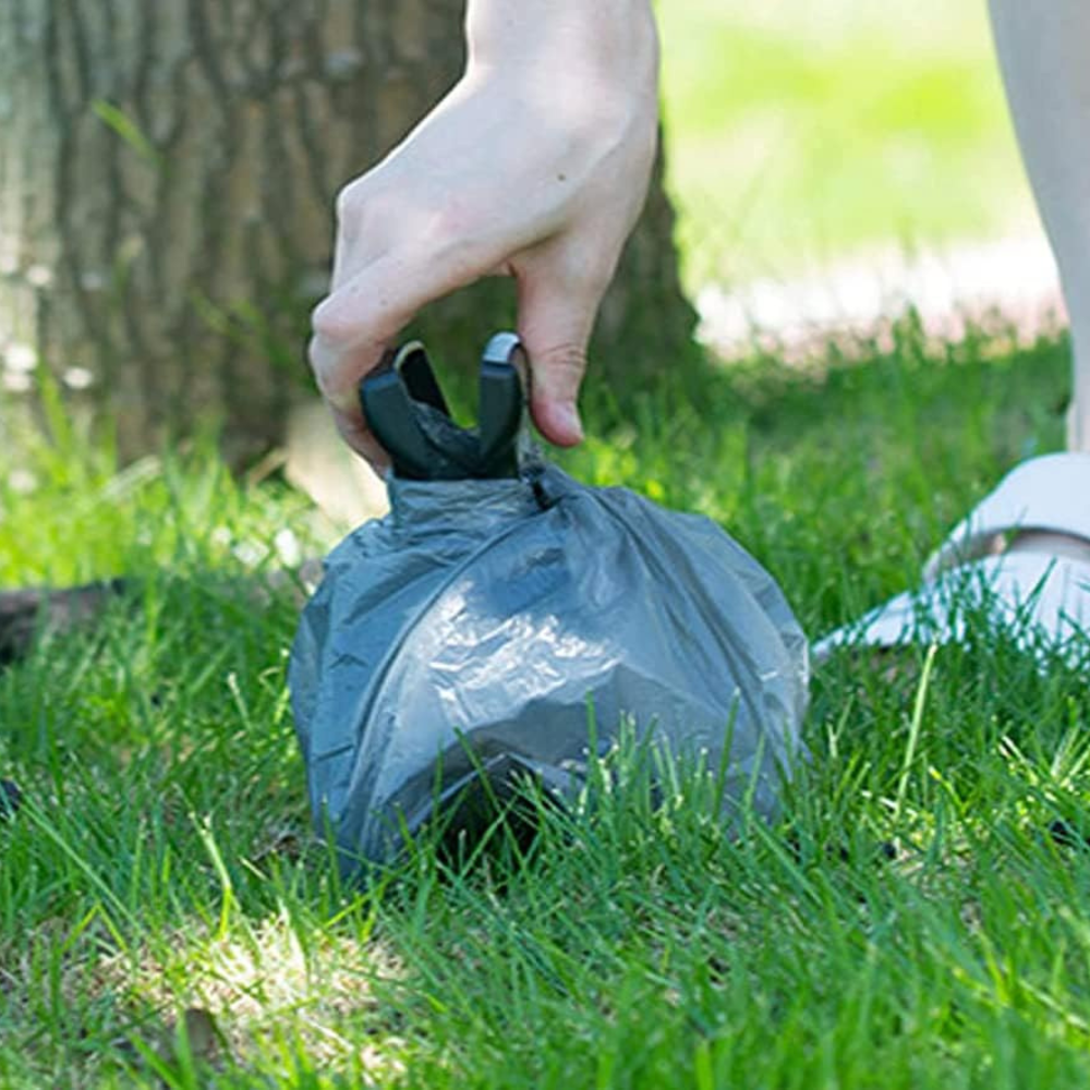 Collapsible Dog Pooper Scooper with Biodegradable Waste Bags