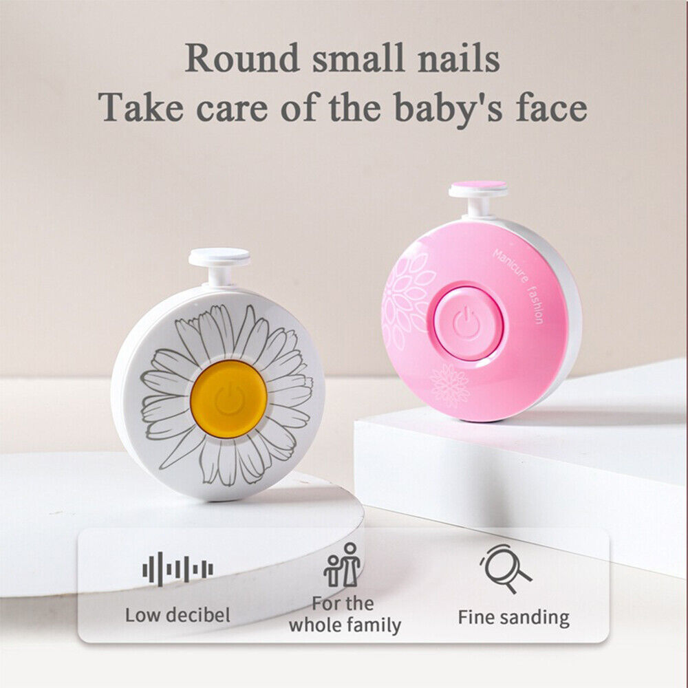 Baby Nail Trimmer with 6 Grinding Heads