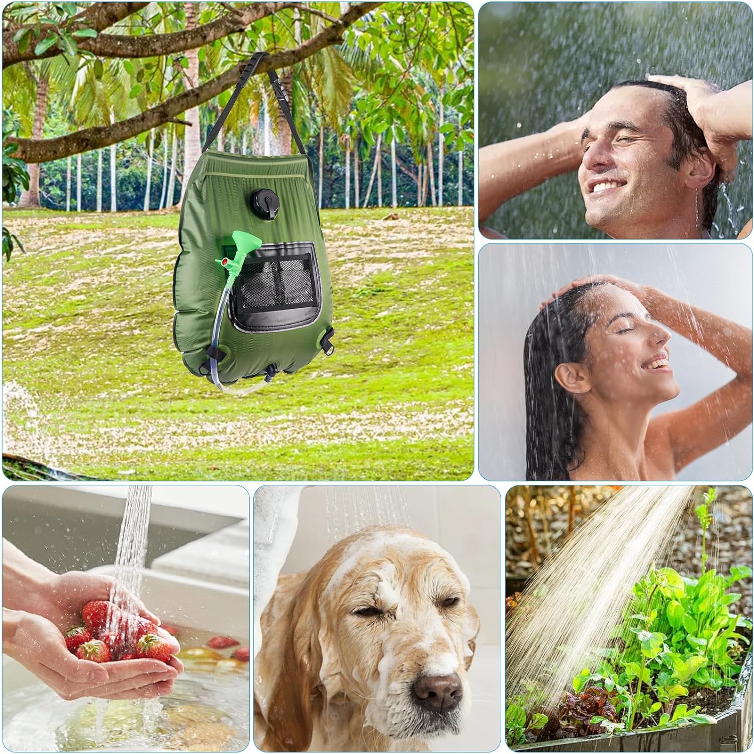 Portable Outdoor Shower Bag For Camping