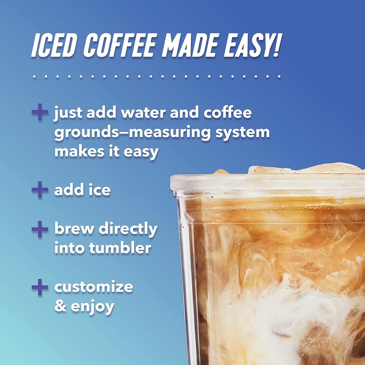 Ice Coffee Machine Maker