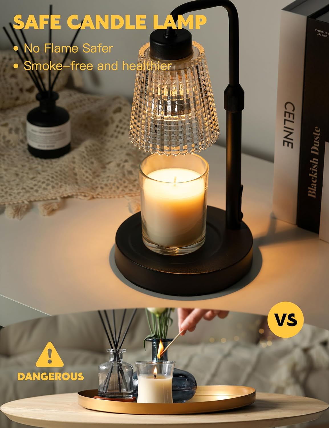 Dimmable Candle Lamp Warmer