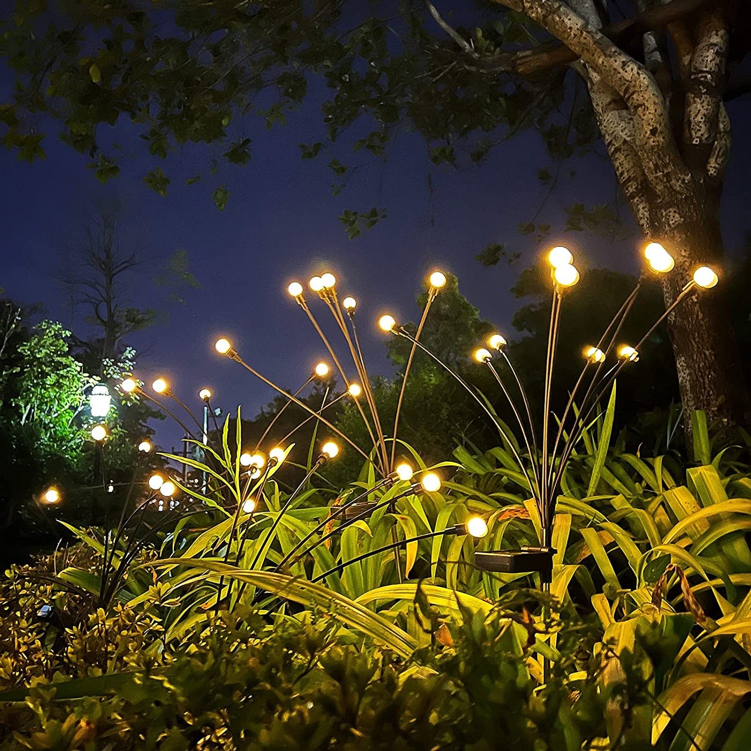 Solar Firefly Garden Lights