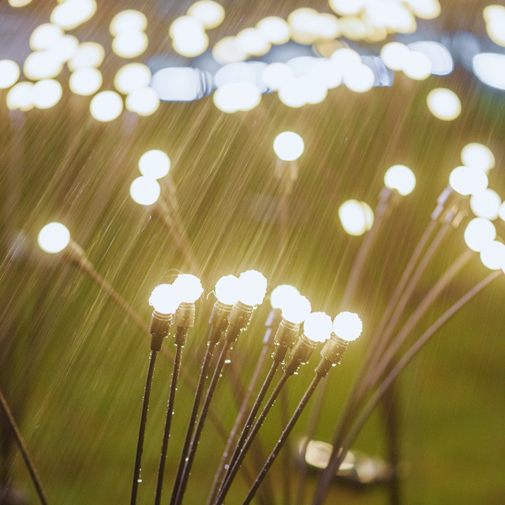 Swaying Solar Powered Firefly Lights for Outdoor Garden