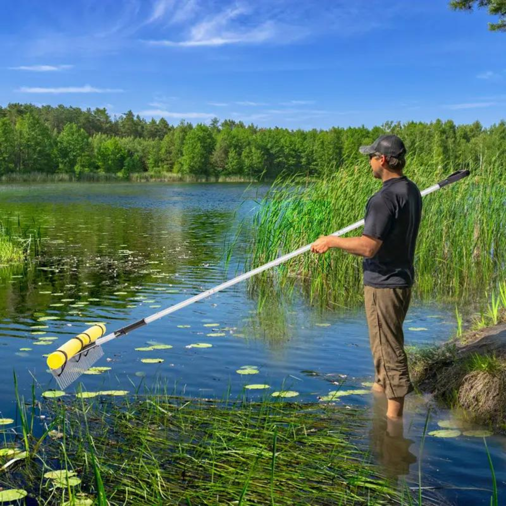 Floating Lake Weed Removal Rake Set