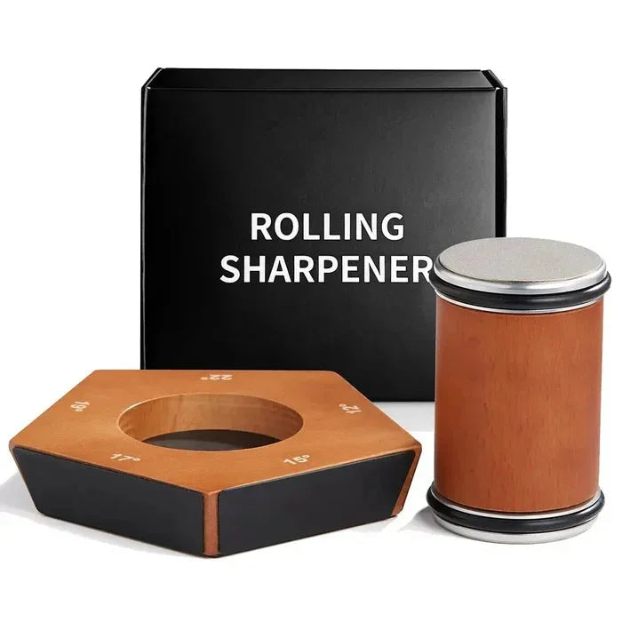 Manual Diamond Rolling Knife Sharpener Set