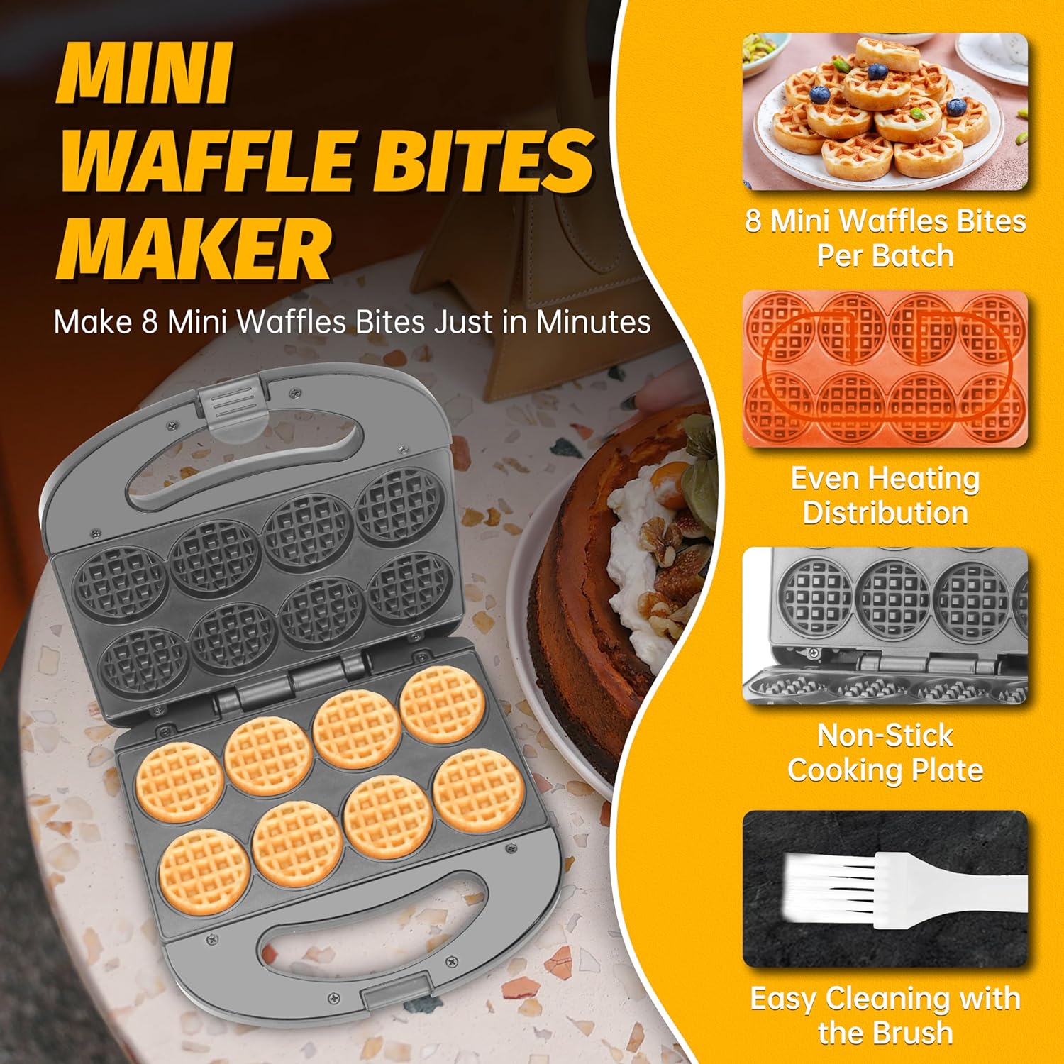 Mini Waffle Maker