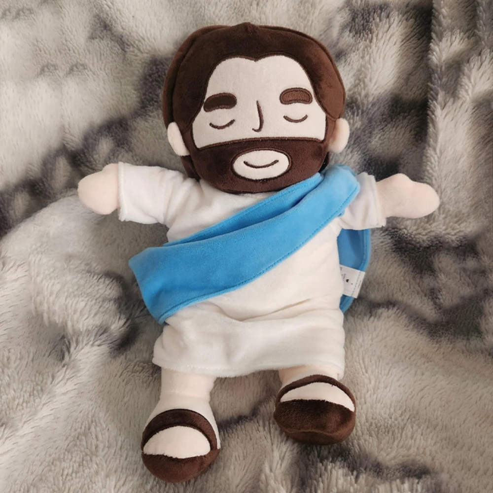 Breathing Jesus Soothing Plushie for Sleep Aid