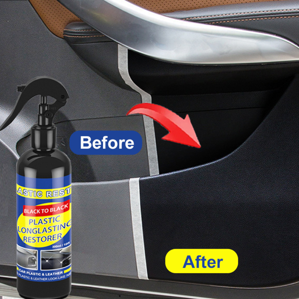 Car Plastic Restorer Back to Black Gloss Coating Repair Solution