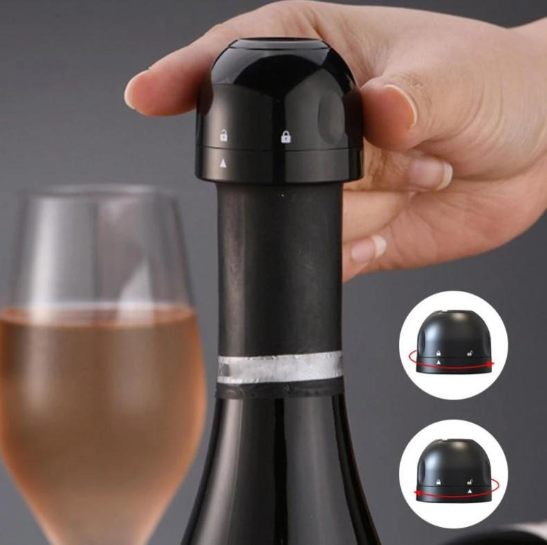 Silicone Stopper For Wine, Beer And Champagne Bottles