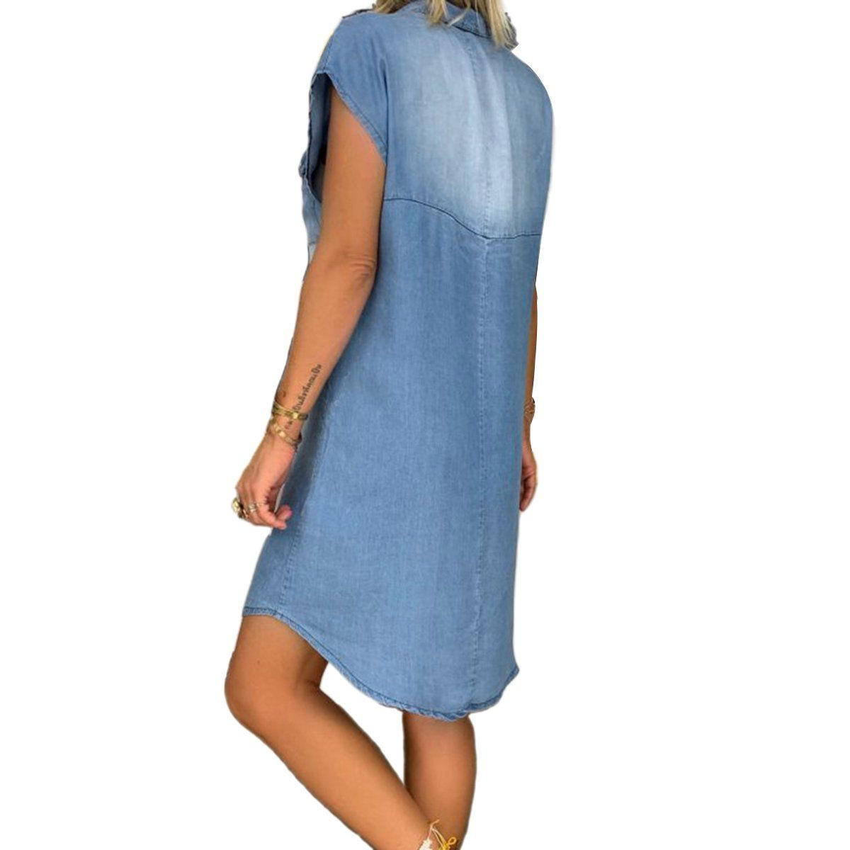 Denim Straight Dress