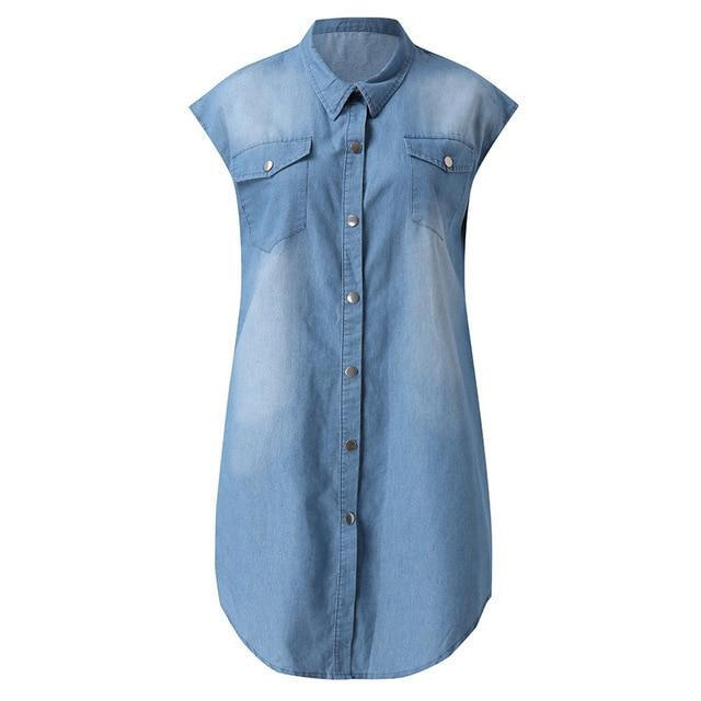 Denim Straight Dress