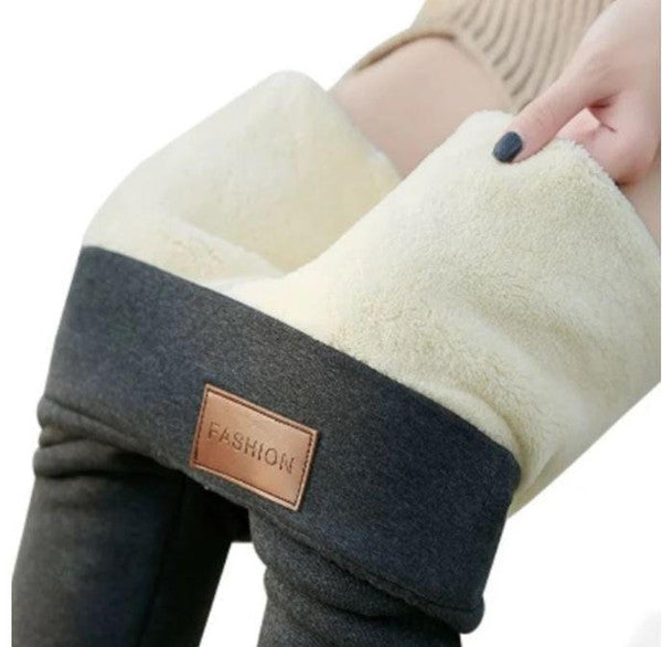 Women's fleece winter leggings