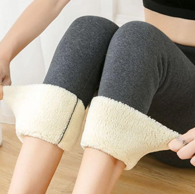 Women's fleece winter leggings